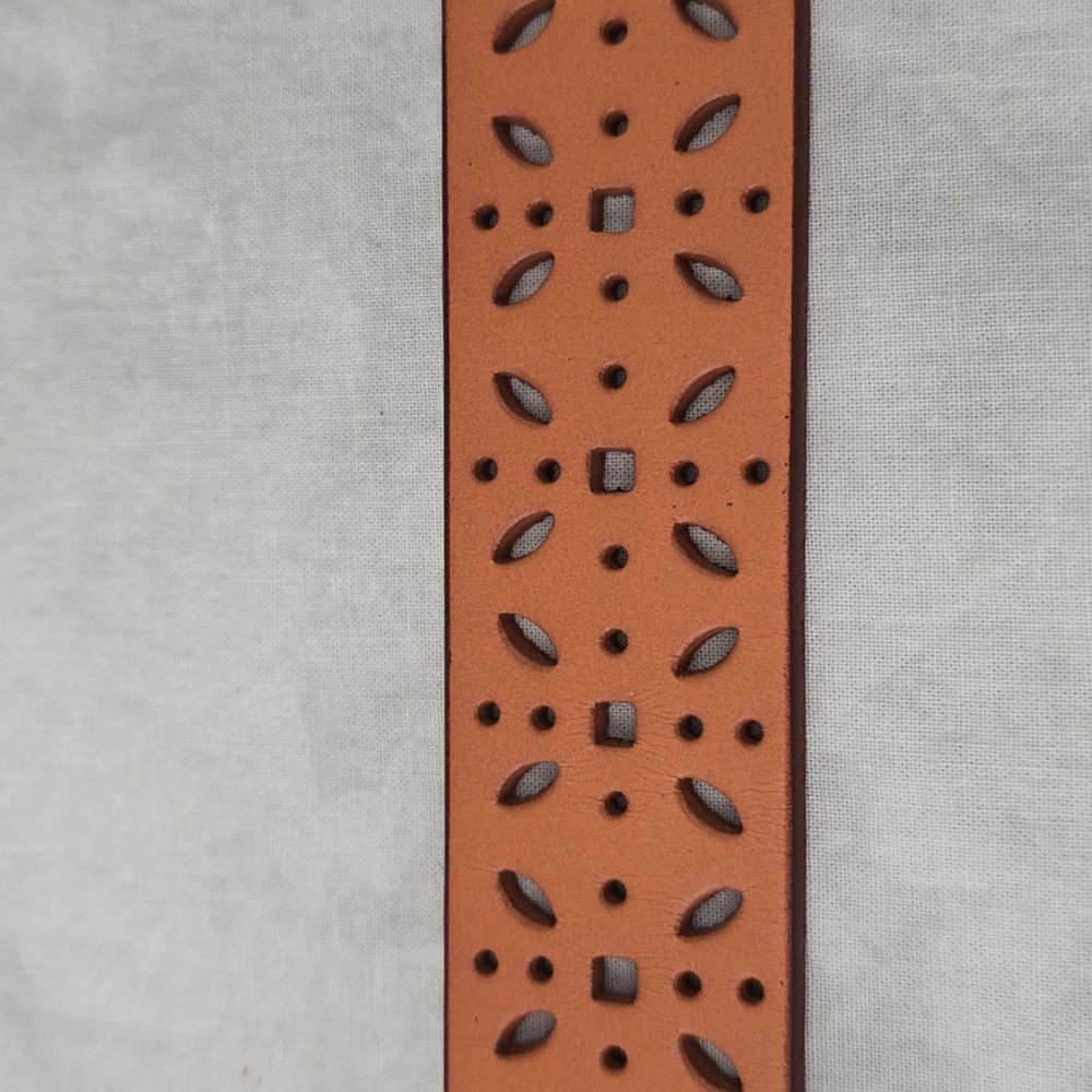 🆕NWT American Eagle Leather Butterfly Punched Boho Belt - Picture 3 of 6